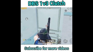 DBS 1V3 CLUTCH #SHORTS #SHORTS #PUBGMOBILE #BGMI Samsung A3,A5,A6,A7,J2,J5,J7,S5,S6,S7,A10,A20,A30