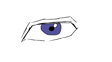Blinking one eye - OpenToonz animation