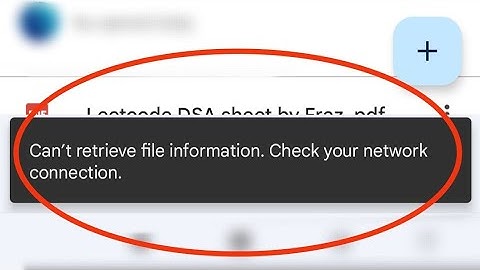 How To Fix Google Drive Can