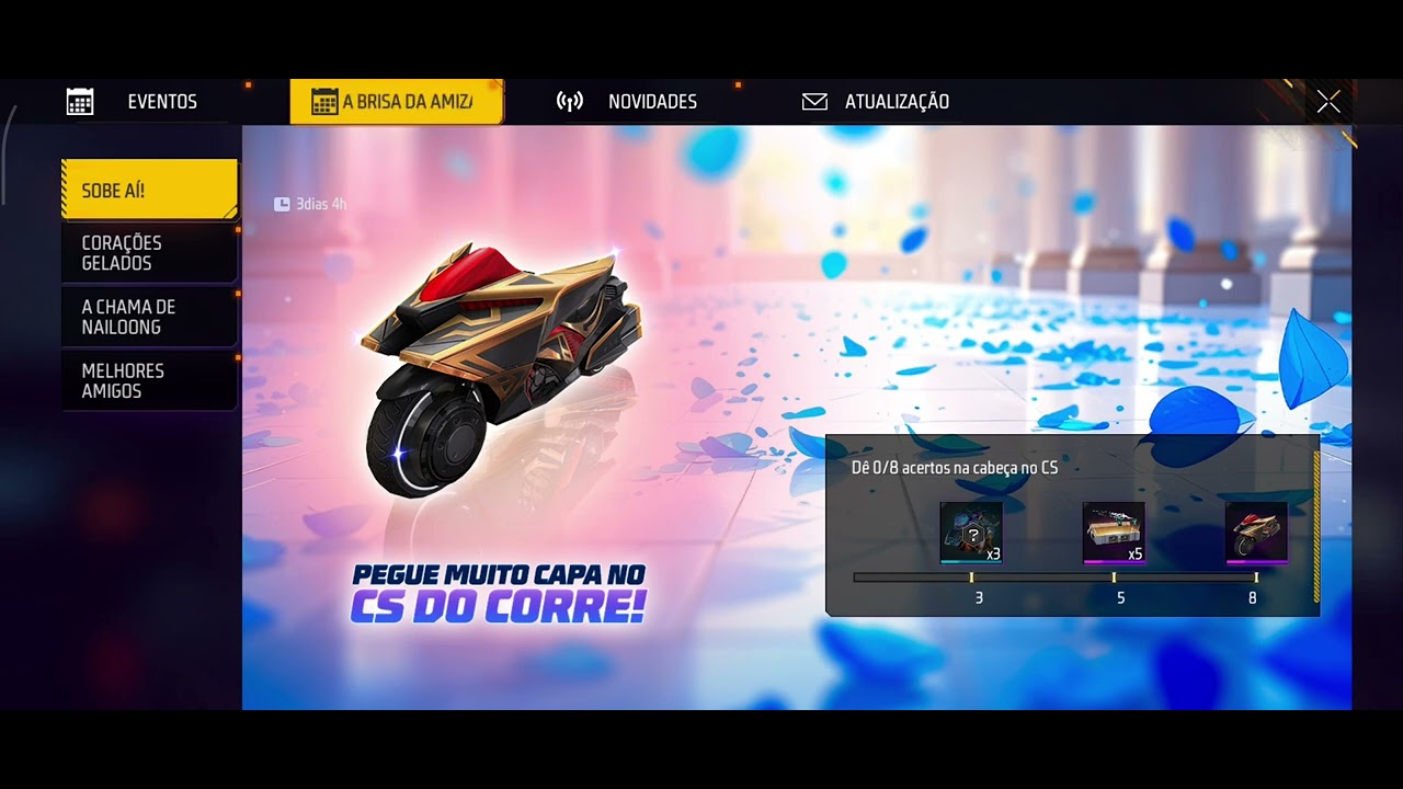 Peguei muito capa no CSdo corre 