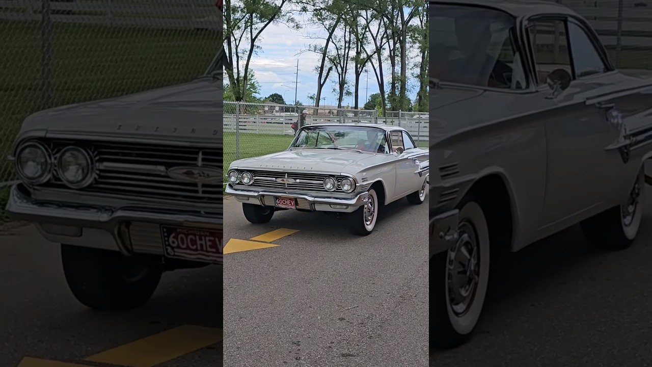1960 Chevrolet Impala Classic Drive By Engine Sound The Barn Car Show Livonia MI 2024