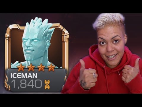4 STAR ICEMAN RANK UP | MARVEL Contest of Champions Gameplay rank 2
