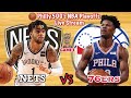 Nets vs 76ers - Part 2 🏀