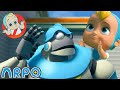Ref:F097XDbdYSo Arpo plays peekaboo... where did hego  | 30 minute arpo compilation | funny robot cartoons for kids!