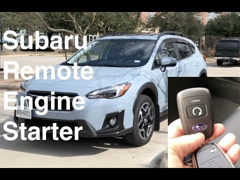 subaru-remote-engine-start-factory-option