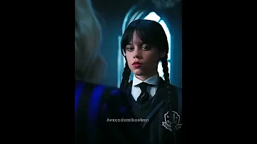 Wednesday S Soft Spot For Enid Wednesday Youtubeshorts 