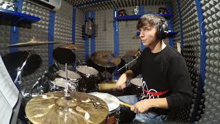 Miniatura del video "Le vibrazioni - Mi ritorni in mente - Drum cover - Mirko Bassi"