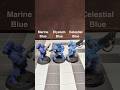 Celestial Blue - Two Thin Coats #miniaturepainting #warhammer40k #miniaturepainter