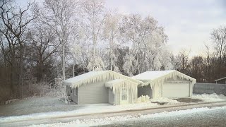 Eastern Iowa home looks like scene straight out of 'Frozen'