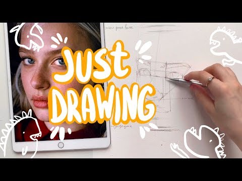 Video: How To Draw A Portrait Of Mom