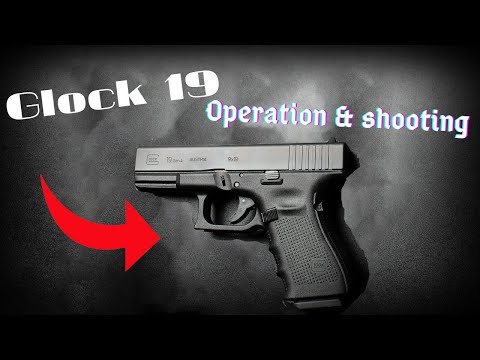 How Glock 19 works | operation and shooting | animation of operation