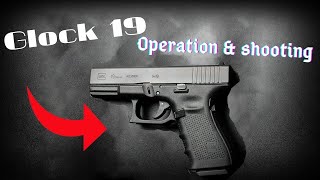 How Glock 19 works | operation and shooting | animation of operation