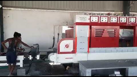 Hybrid LPM - 16 Head Granite Slab Polishing Machine