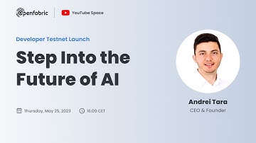 Developer Testnet Launch: A peak into the Future of AI