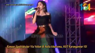 Wong Edan Bebas Fibri Viola KONSER Via Vallen & Nella K 101 Karanganyar