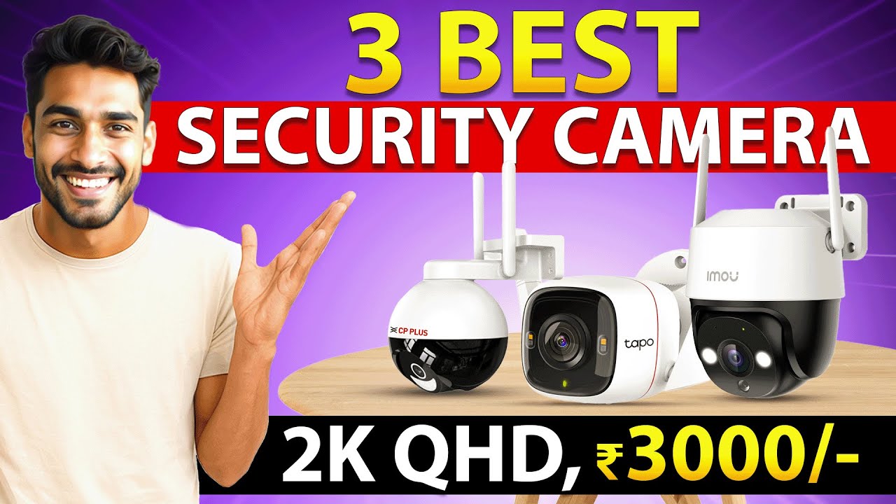 [FOR 2026] Best Outdoor WiFi CCTV Camera Under ₹3000 to ₹5000 in India🔍Night Vision + App Control!