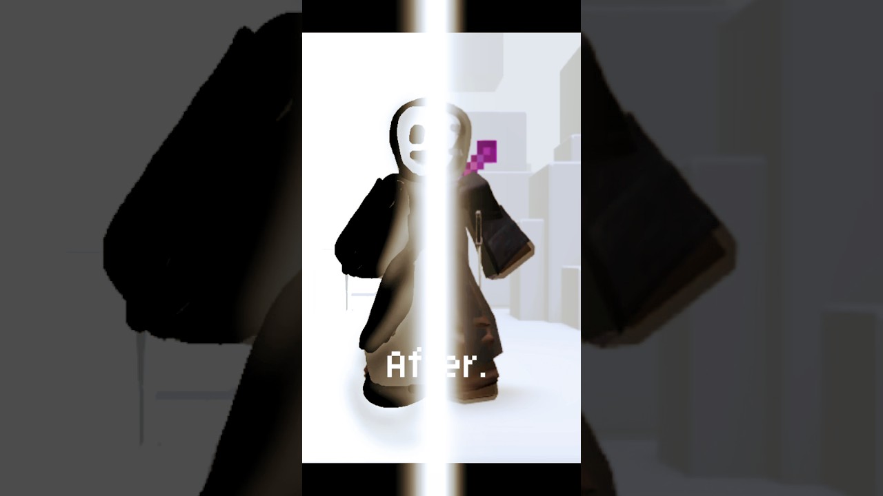 Drawing a Roblox avatar I made 