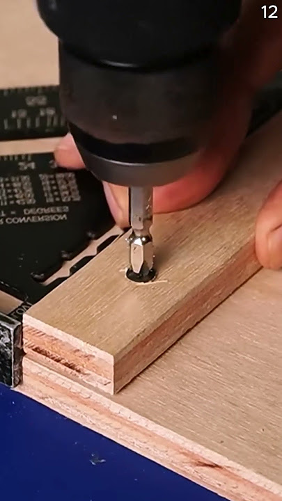 Proses memasang screw dengan menggunakan alat modern #shorts