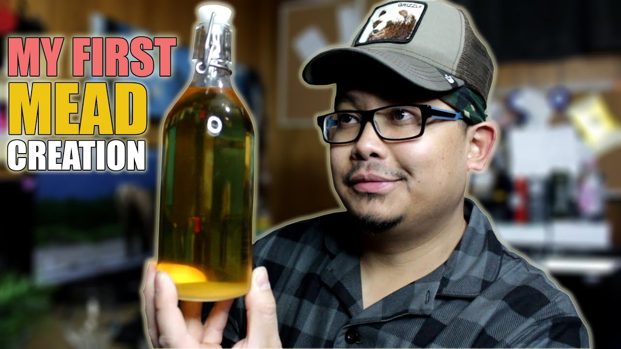 How I Made My Own Homemade MEAD! (beginning to end)
