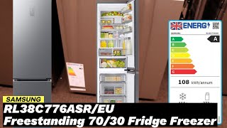 Why Is Everyone Buying This?? SamsungRL38C776ASR/EU Freestanding 70/30 Fridge Freezer, Real Steel