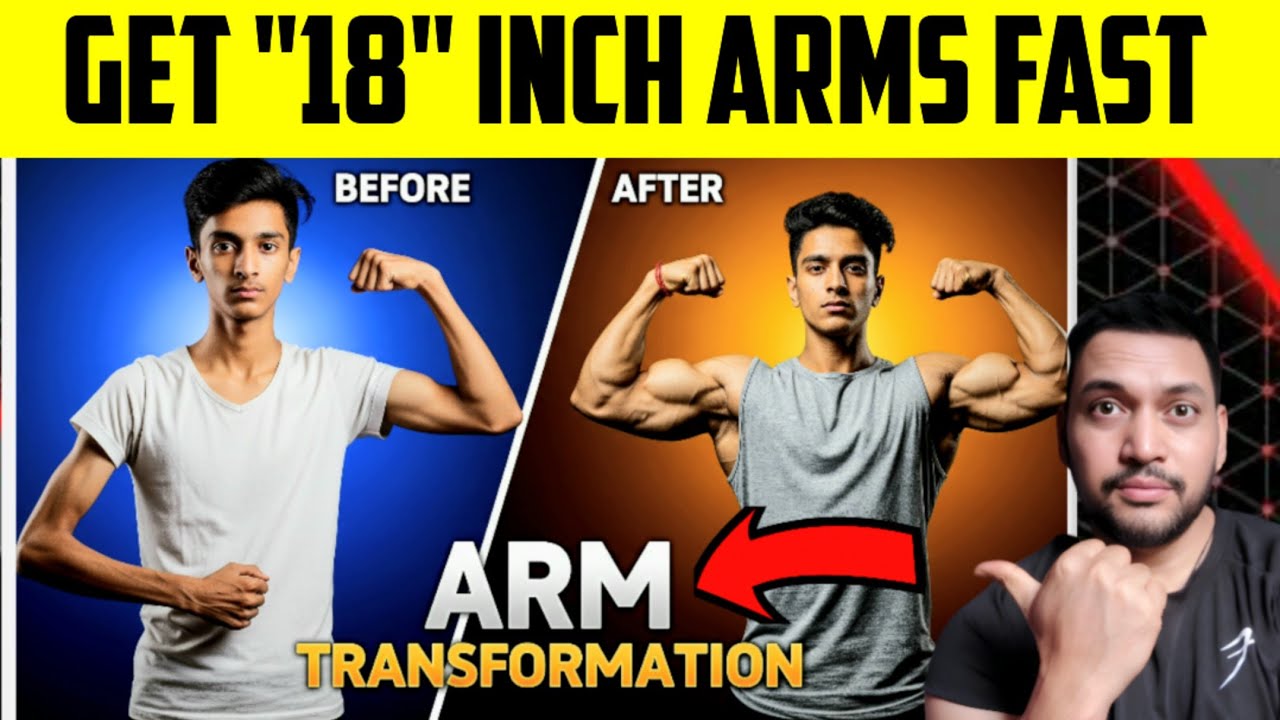 Get Bigger Arms in 30 Days (Super Fast Results) | Increase Your Biceps ...