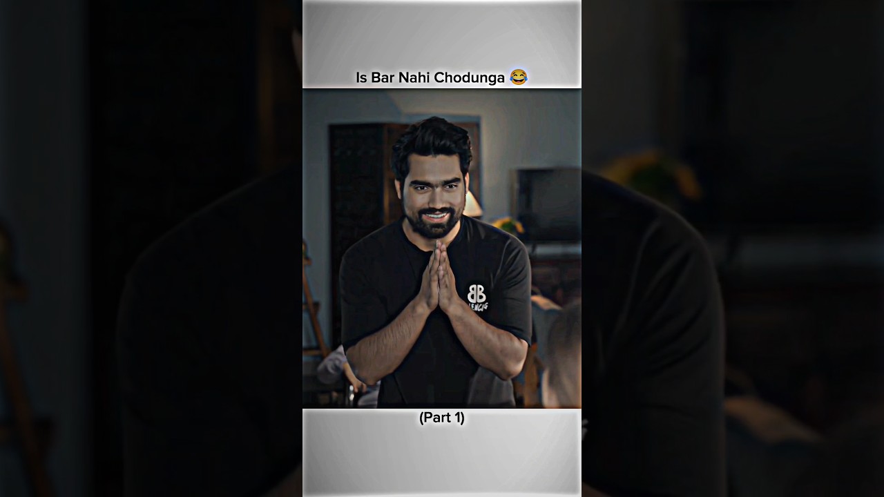 Is Bar Nahi Chodunga 😂@Saqibsaifi3738 #shorts #shortsfeed #funny