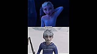 Disney VS Dreamworks (part 3) #disney #dreamworks #jack #frost #elza #cold #heart #shorts