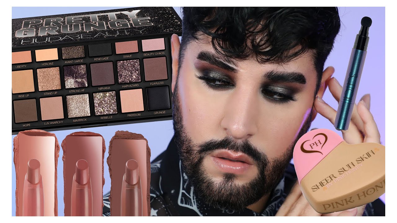 video HUDA BEAUTY Pretty Grunge Eyeshadow Palette