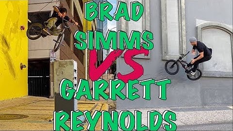 BMX tricks compilation - Brad Simms VS Garrett Reynolds