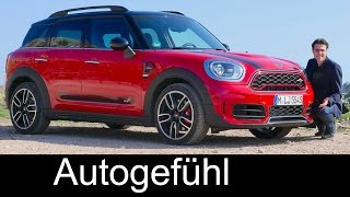 Mini Countryman John Cooper Works FULL REVIEW 231 hp JCW sports version new neu 2018/2017