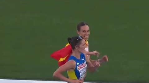 *La española Laura García-Caro perdió la medalla de bronce en la competencia de los 20 kilómetros