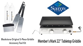 Unboxing Members Mark Tabletop Griddle | Plus Cooking Beef Chicken Shrimp Fajitas