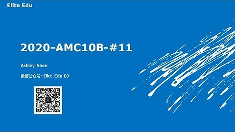 2020 AMC 10B  Problem 11