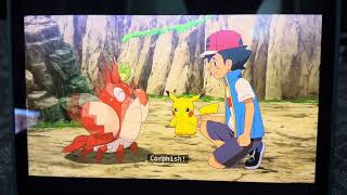 Pokemon Ashs Corphish Crying