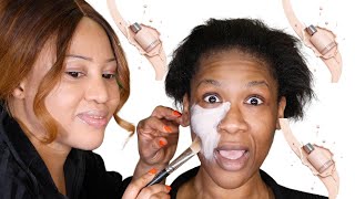 VIRAL VIDEO😱⬆️ FACE BEAT TO THE gods!!!! ❤️ HAIR AND MAKEUP TRANSFORMATION