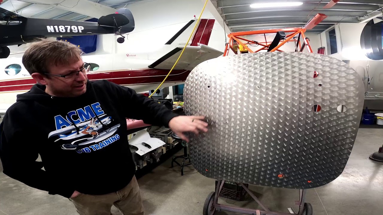 Acme Cub Raffle Cub update Firewall and wing covering - YouTube