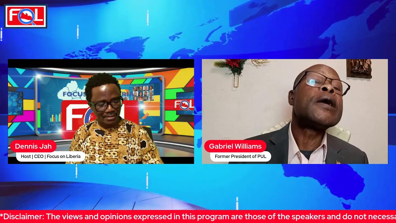 Interview with Gabriel I. H. Williams, Former President of the Press Union of Liberia