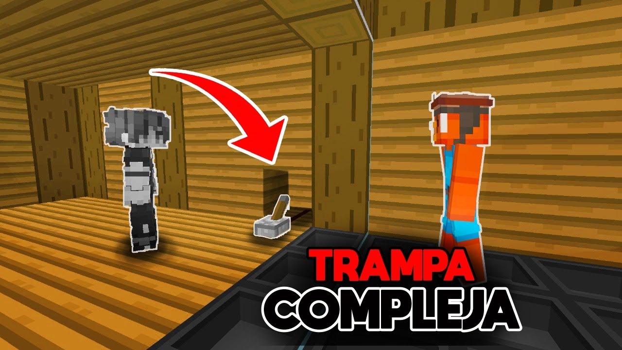 HICE LA MEJOR TRAMPA CON PISTONES (no la se usar) - MINECRAFT HCF