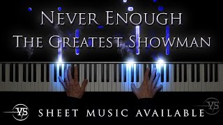 The Greatest Showman - Never Enough - Piano Cover (Arr. Atlantic Notes)