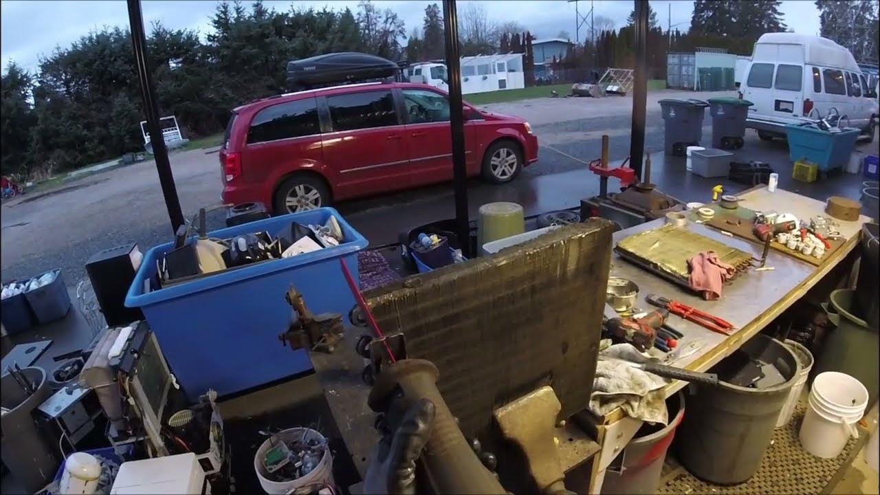 Scrapping Light & Fuse Sockets For Brass YouTube