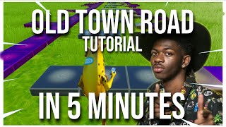 5 Minute Old Town Road Tutorial | Fortnite Music Blocks