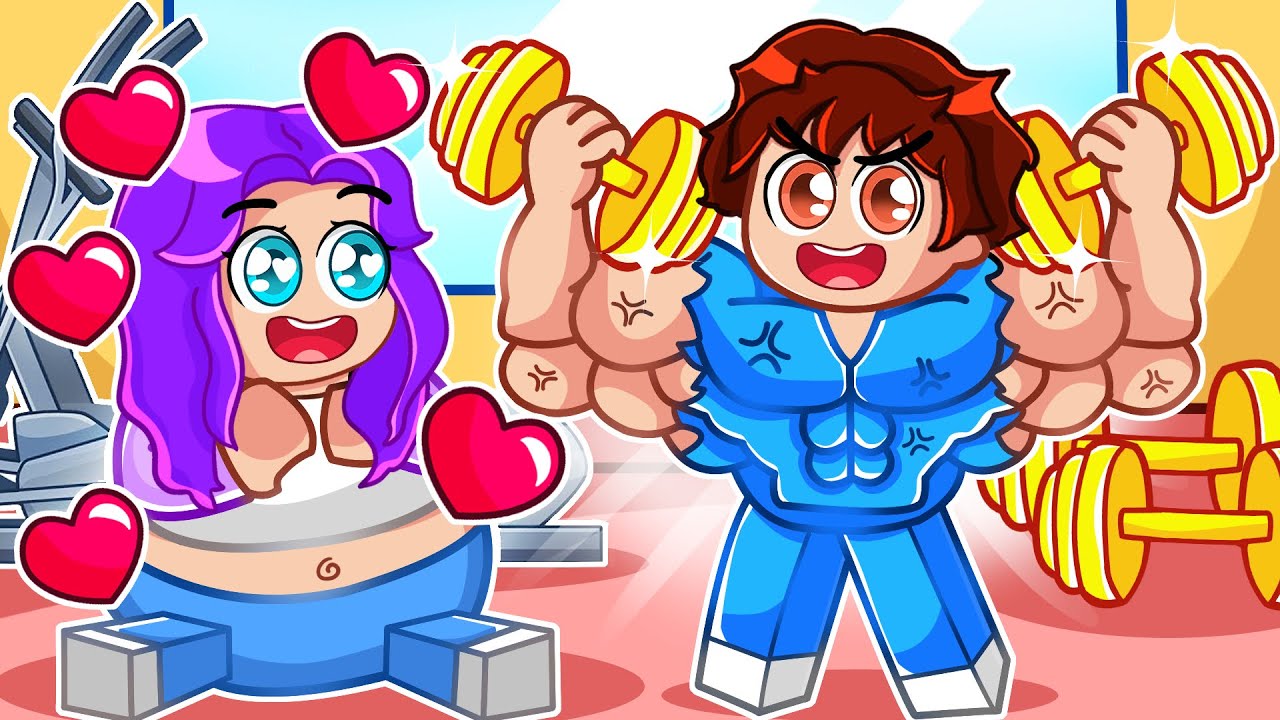 ŞİŞMAN KIZ ve KASLI ERKEK Roblox Snapchat'te Aşık Oldu!