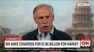 Gov. Abbott: Harvey to Cost Much More than Katrina