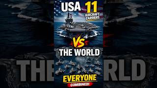 USA vs The World: Aircraft Carriers 😳 #history #viral #usafacts