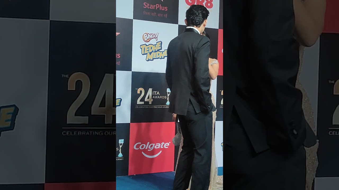 Romit Raj and Garvita Sadhwani spotted together at ITA awards 2024 