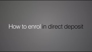 This receiver general for canada video shows you how to enrol in
direct deposit your government of payments. the transcript, alternate
formats and...
