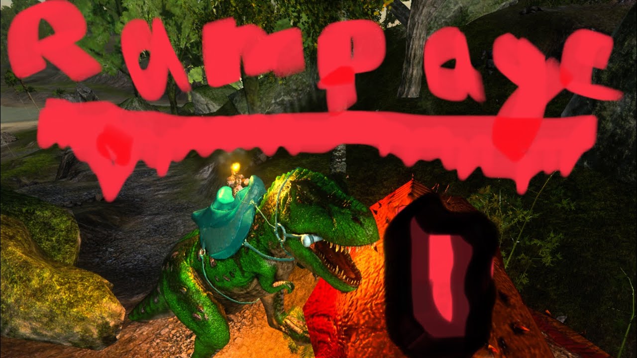 Rampage time in ark (crazy)arktoons ep 6