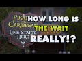 How to know how long a queue REALLY IS | Pirates, Jungle Cruise and Indiana Jones