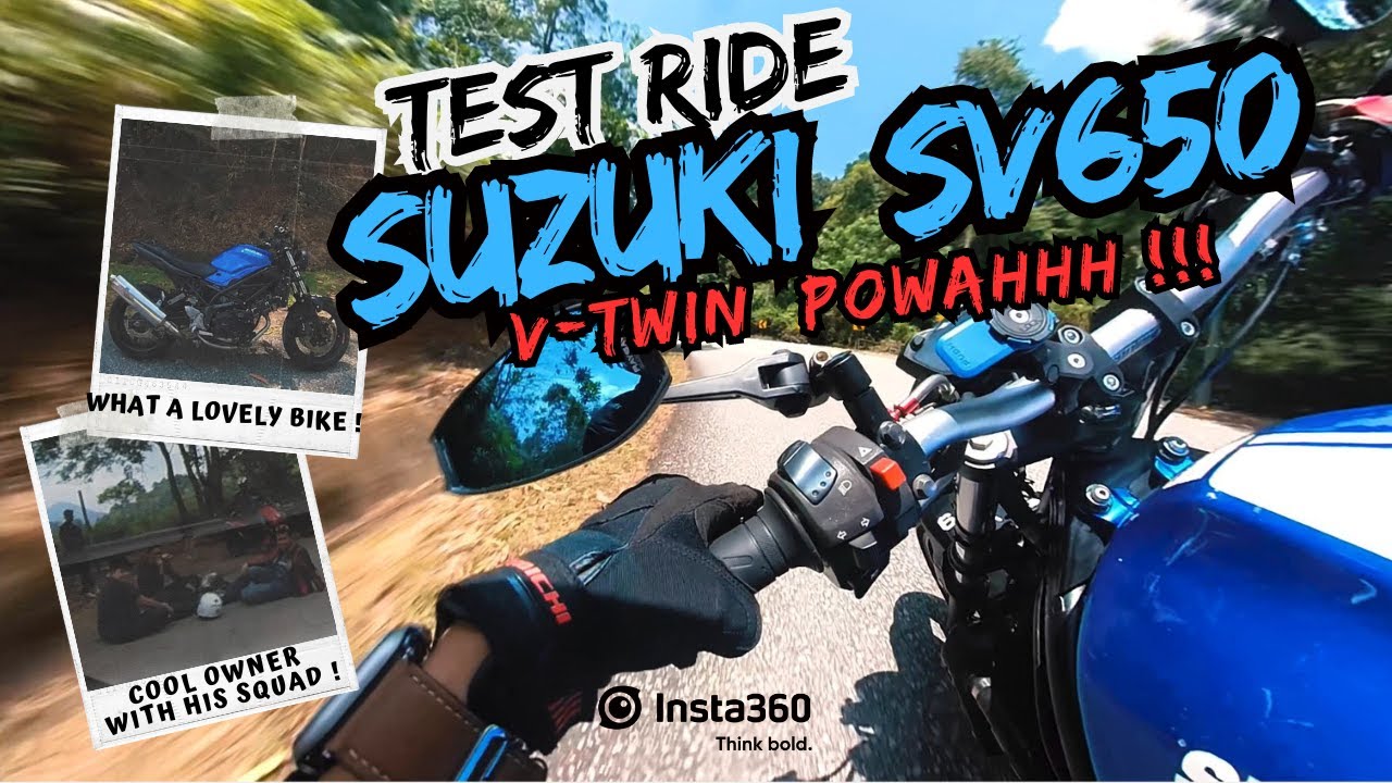 Test Ride SV650 at BTIC !!! | SUZUKI SV650 + REMUS EXHAUST [ 4K ]