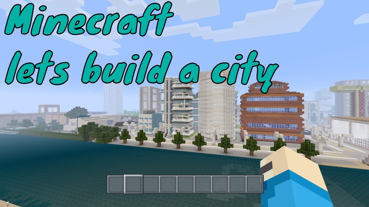 Minecraft Lets Build a city ( Come Join ) - YouTube